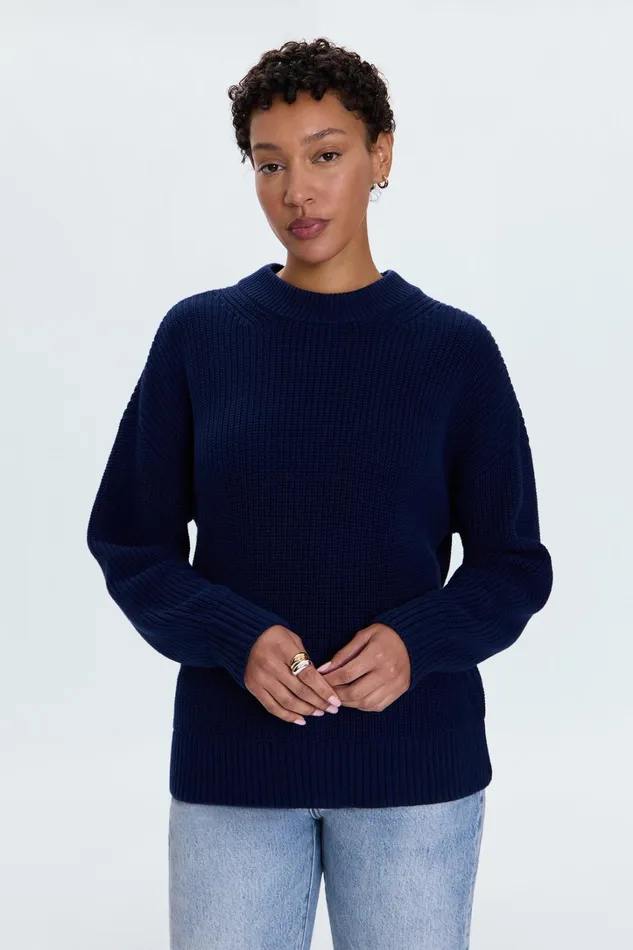 Pistola Denim Sweaters and Knits Women Eve Sweater 8211 Navy