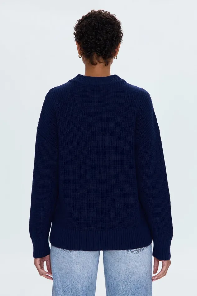 Pistola Denim Sweaters and Knits Women Eve Sweater 8211 Navy
