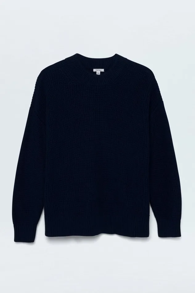 Pistola Denim Sweaters and Knits Women Eve Sweater 8211 Navy