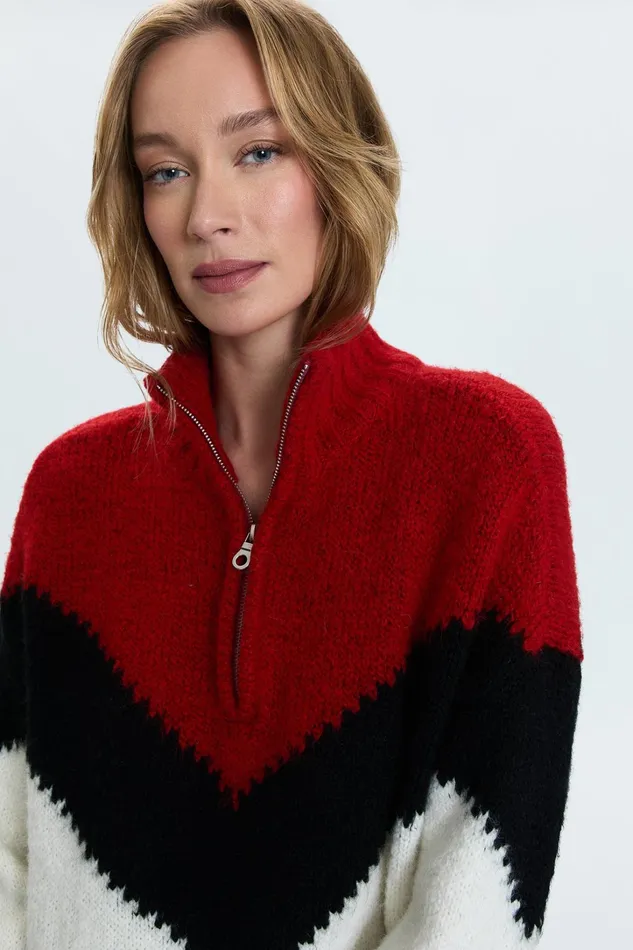 Pistola Denim Sweaters and Knits Women Maribel Sweater 8211 Chevron
