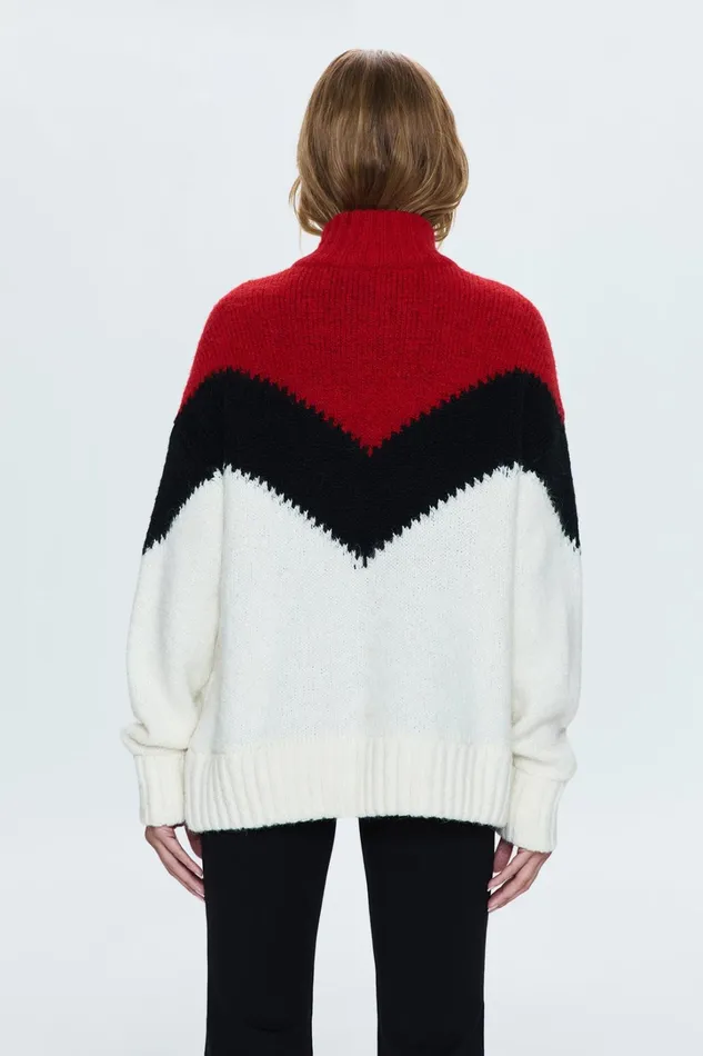 Pistola Denim Sweaters and Knits Women Maribel Sweater 8211 Chevron