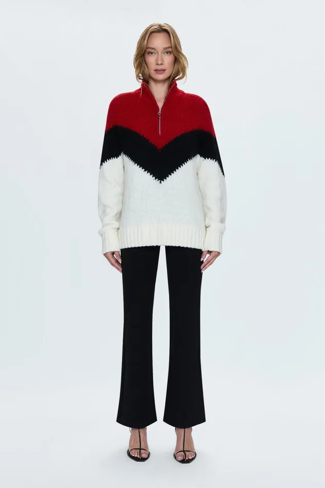 Pistola Denim Sweaters and Knits Women Maribel Sweater 8211 Chevron