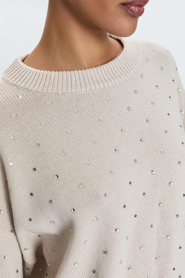 Pistola Denim Sweaters and Knits Women Steph Sweater 8211 Crystal Mink