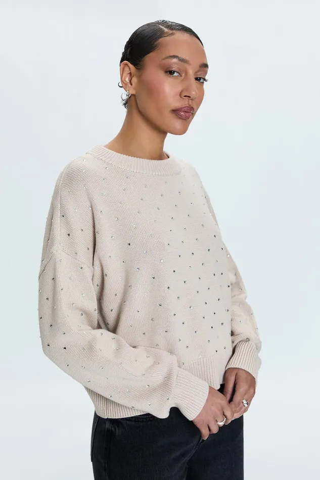 Pistola Denim Sweaters and Knits Women Steph Sweater 8211 Crystal Mink