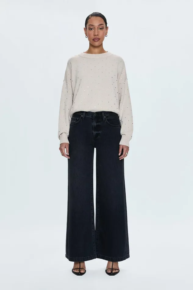 Pistola Denim Sweaters and Knits Women Steph Sweater 8211 Crystal Mink
