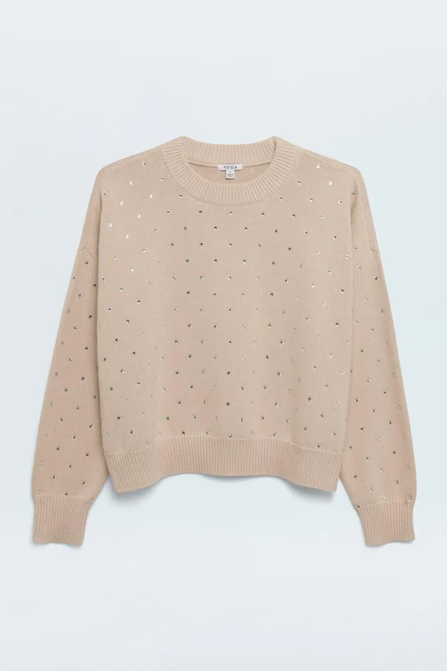 Pistola Denim Sweaters and Knits Women Steph Sweater 8211 Crystal Mink