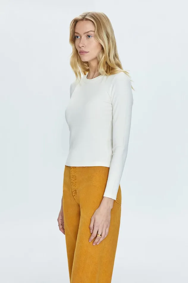 Pistola Denim Tees and Tanks Women Bailey Top 8211 Ivory
