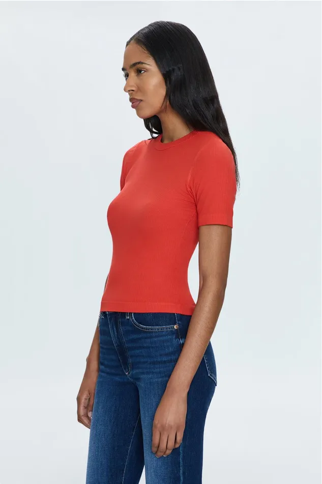 Pistola Denim Tees and Tanks Women Bella Tee 8211 Rouge