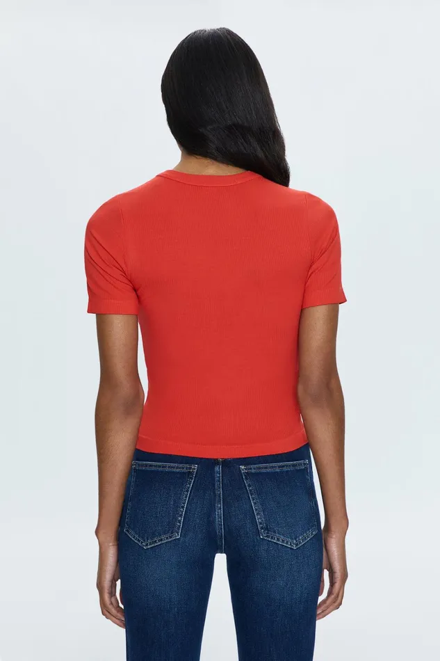 Pistola Denim Tees and Tanks Women Bella Tee 8211 Rouge