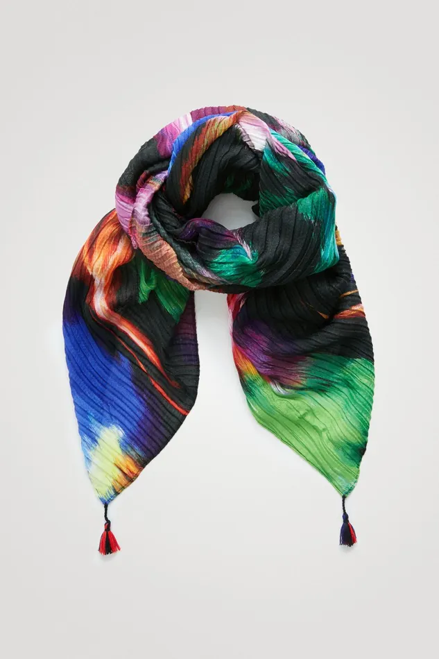 Pleated Foulard Women Desigual Scarves