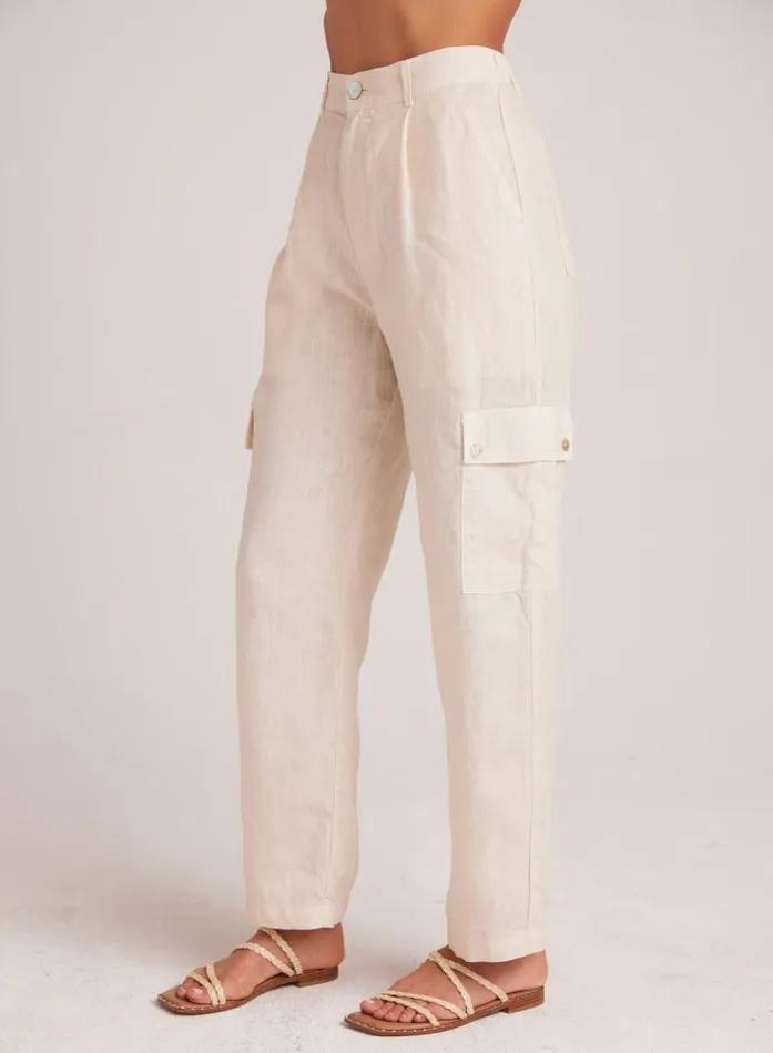 Pleated Linen Cargo Trousers 8211 Samba Tan Women Bella Dahl Pants Pleated Linen Cargo Trousers 8211 Samba Tan Women Bella Dahl Pants