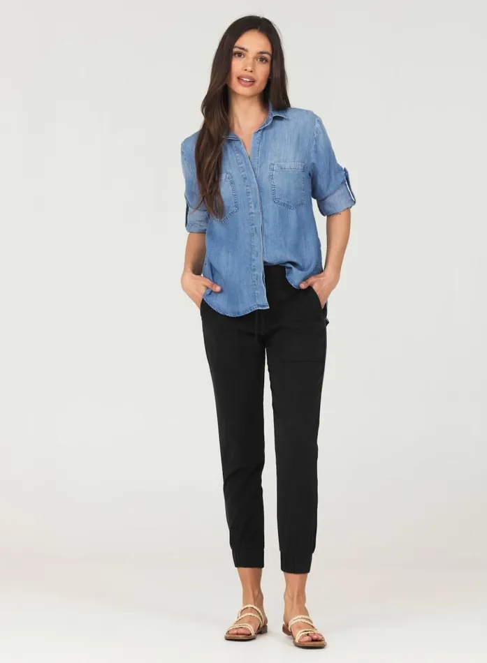 Pocket Jogger 8211 Vintage Black Women Bella Dahl Pants Pocket Jogger 8211 Vintage Black Women Bella Dahl Pants