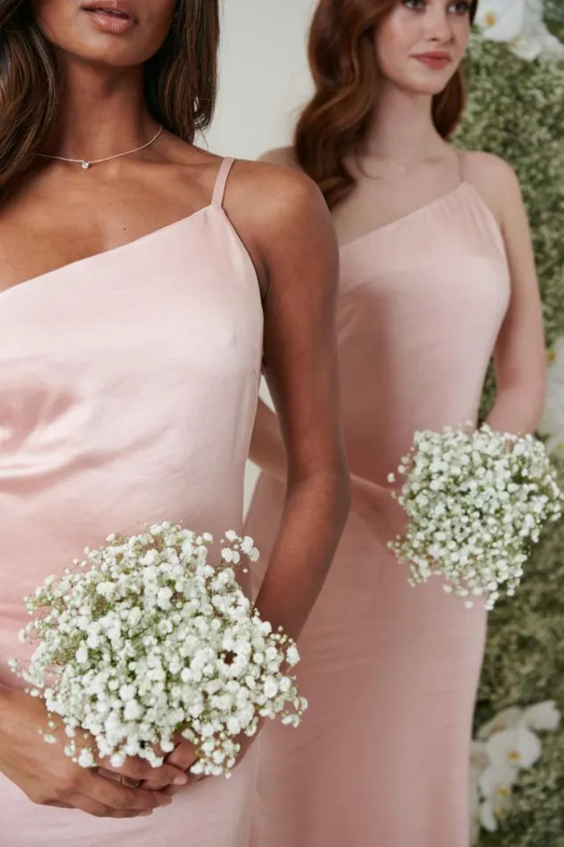 Pretty Lavish Bridesmaid Dresses Amelia Maxi Bridesmaid Dress Matte True Blush 8211 Women