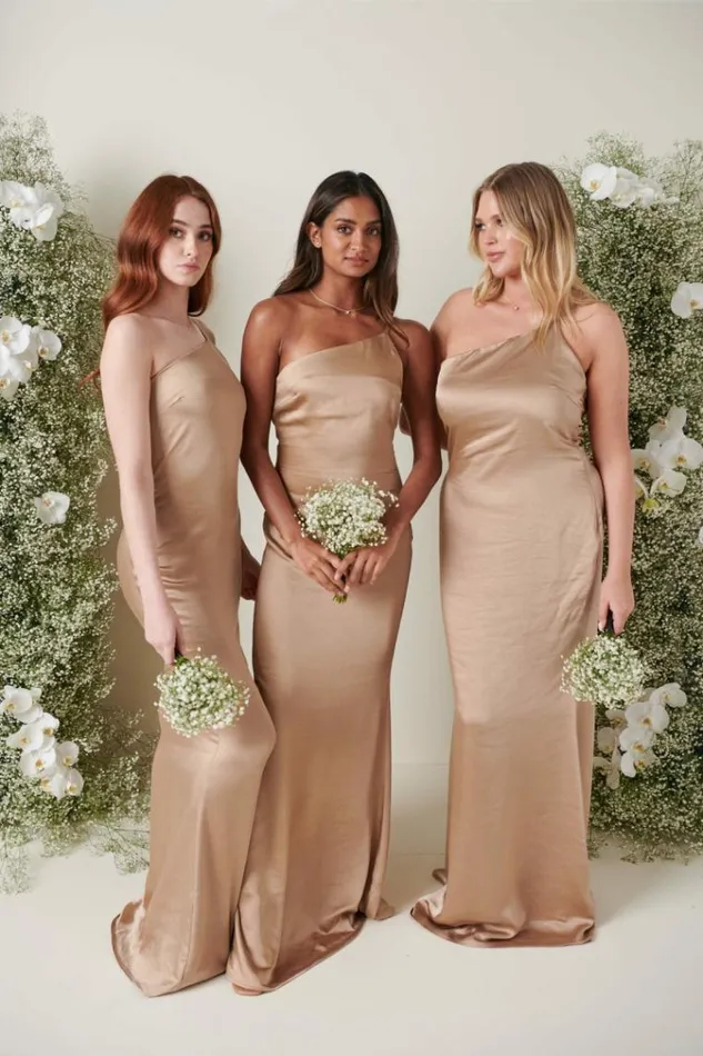 Pretty Lavish Bridesmaid Dresses Amelia Maxi Bridesmaid Dress Mocha 8211 Women