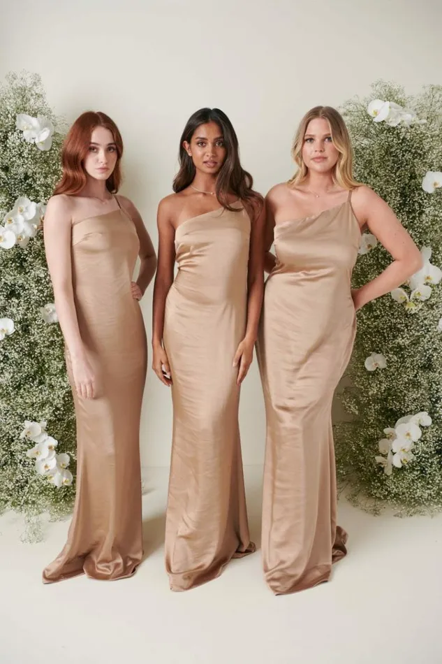 Pretty Lavish Bridesmaid Dresses Amelia Maxi Bridesmaid Dress Mocha 8211 Women