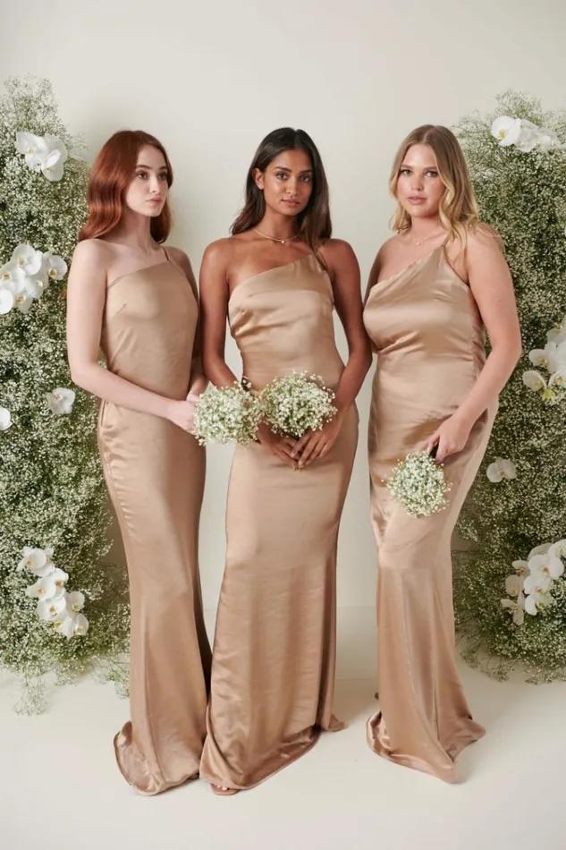 Pretty Lavish Bridesmaid Dresses Amelia Maxi Bridesmaid Dress Mocha 8211 Women
