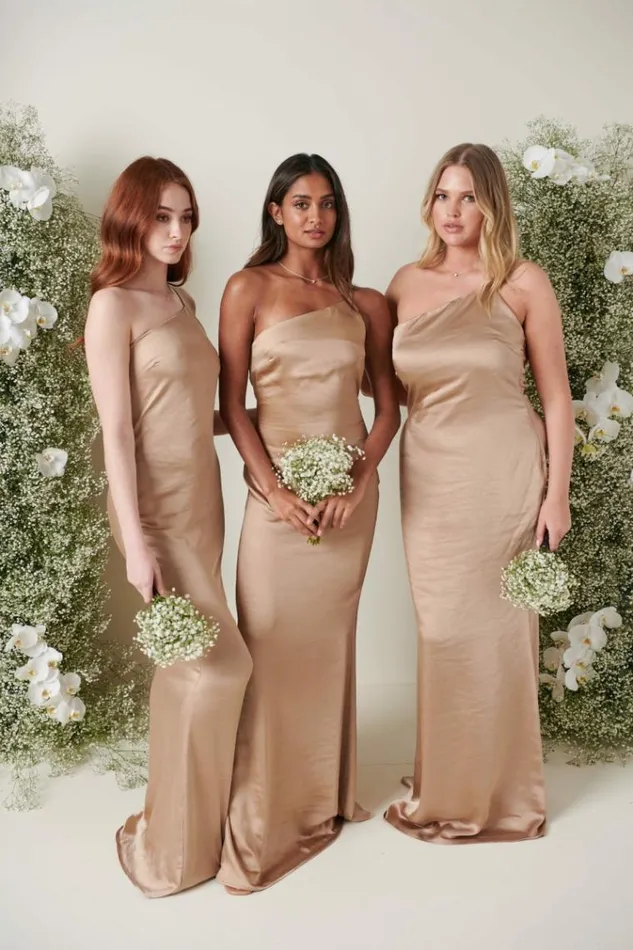 Pretty Lavish Bridesmaid Dresses Amelia Maxi Bridesmaid Dress Mocha 8211 Women