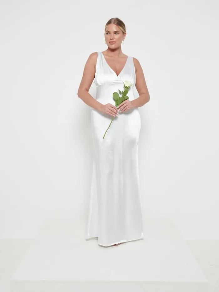 Pretty Lavish Bridesmaid Dresses Esmee Maxi Bridesmaid Dress Ivory 8211 Women