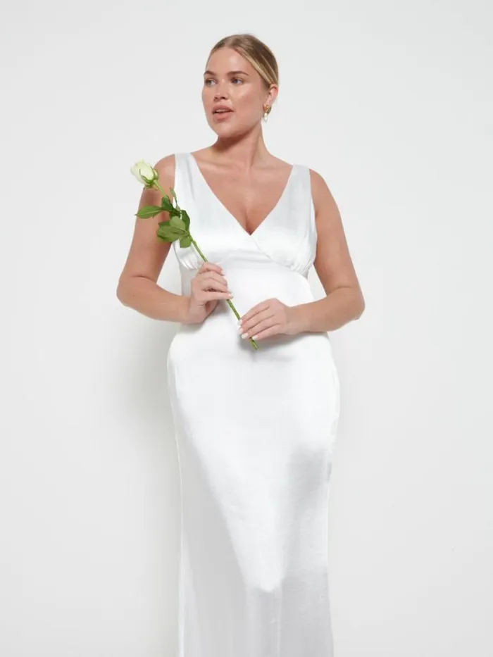 Pretty Lavish Bridesmaid Dresses Esmee Maxi Bridesmaid Dress Ivory 8211 Women