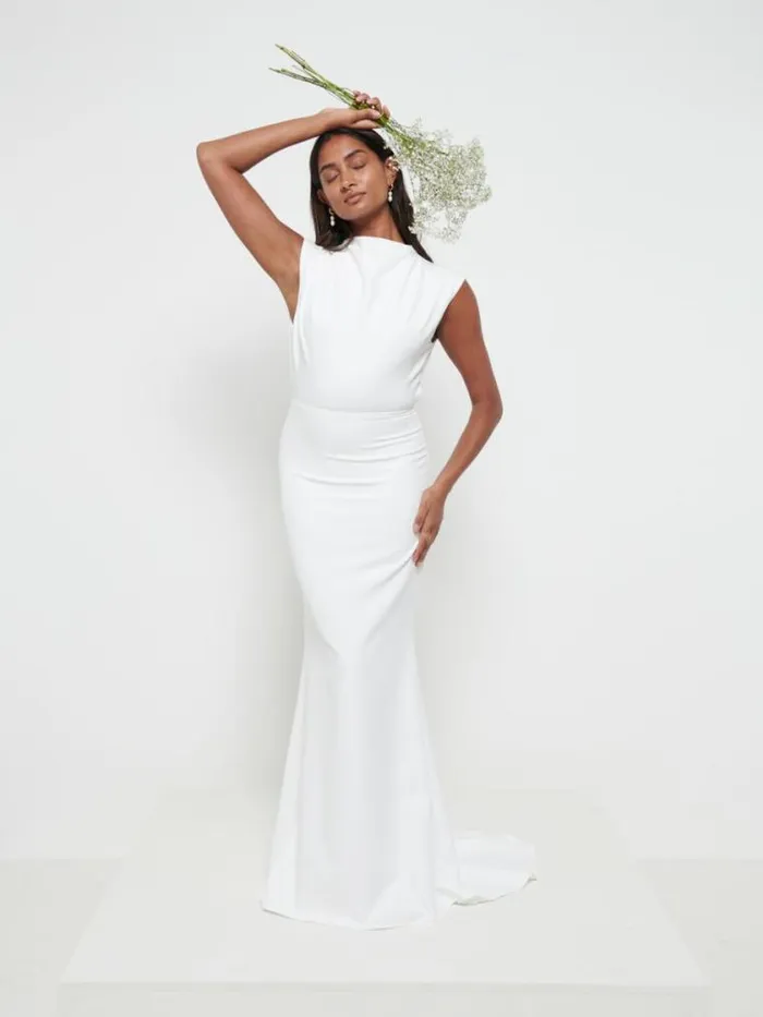 Pretty Lavish Bridesmaid Dresses Farrah Maxi Dress Ivory 8211 Women