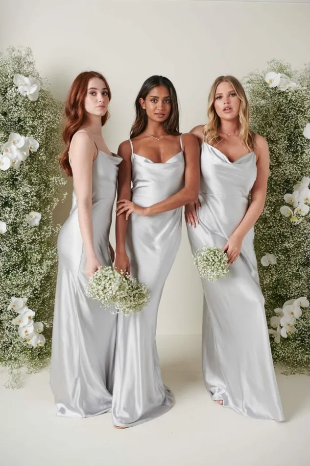 Pretty Lavish Bridesmaid Dresses Keisha Maxi Bridesmaid Dress Silver 8211 Women Pretty Lavish Bridesmaid Dresses Keisha Maxi Bridesmaid Dress Silver 8211 Women