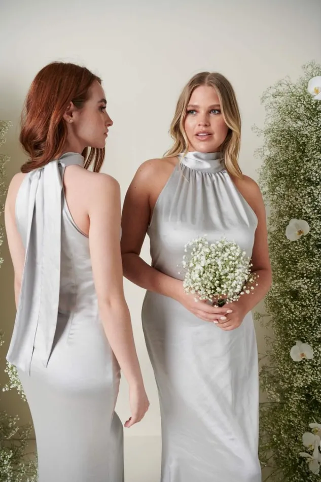 Pretty Lavish Bridesmaid Dresses Odelle Maxi Bridesmaid Dress Silver 8211 Women Pretty Lavish Bridesmaid Dresses Odelle Maxi Bridesmaid Dress Silver 8211 Women