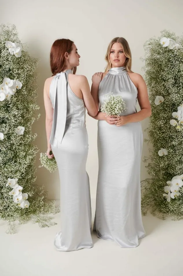 Pretty Lavish Bridesmaid Dresses Odelle Maxi Bridesmaid Dress Silver 8211 Women Pretty Lavish Bridesmaid Dresses Odelle Maxi Bridesmaid Dress Silver 8211 Women