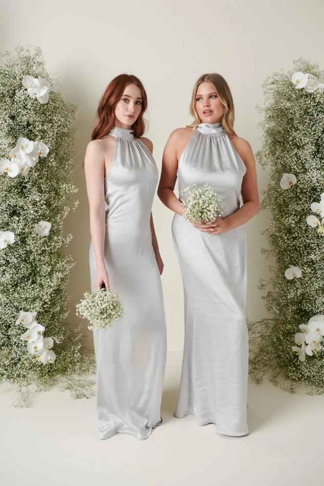 Pretty Lavish Bridesmaid Dresses Odelle Maxi Bridesmaid Dress Silver 8211 Women Pretty Lavish Bridesmaid Dresses Odelle Maxi Bridesmaid Dress Silver 8211 Women