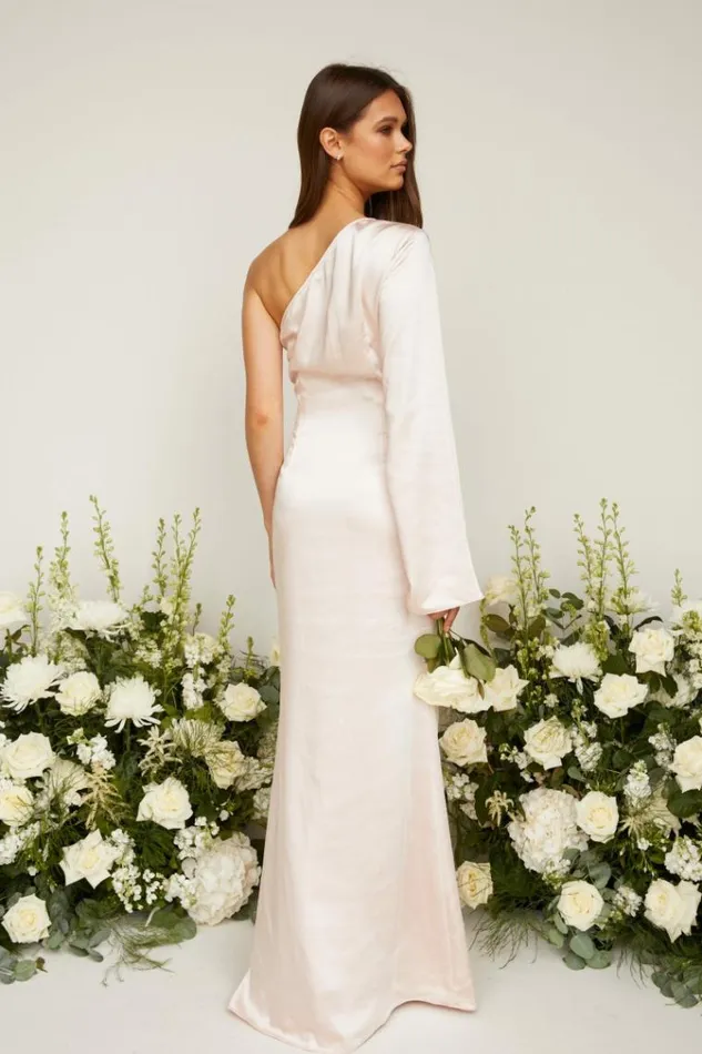 Pretty Lavish Bridesmaid Dresses Rosie Maxi Bridesmaid Dress Blush 8211 Women