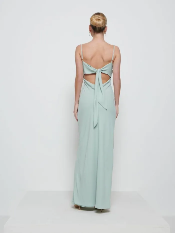 Pretty Lavish Chiffon Bridesmaid Dresses Kehlani Twist Cami Bridesmaid Dress Sage 8211 Women