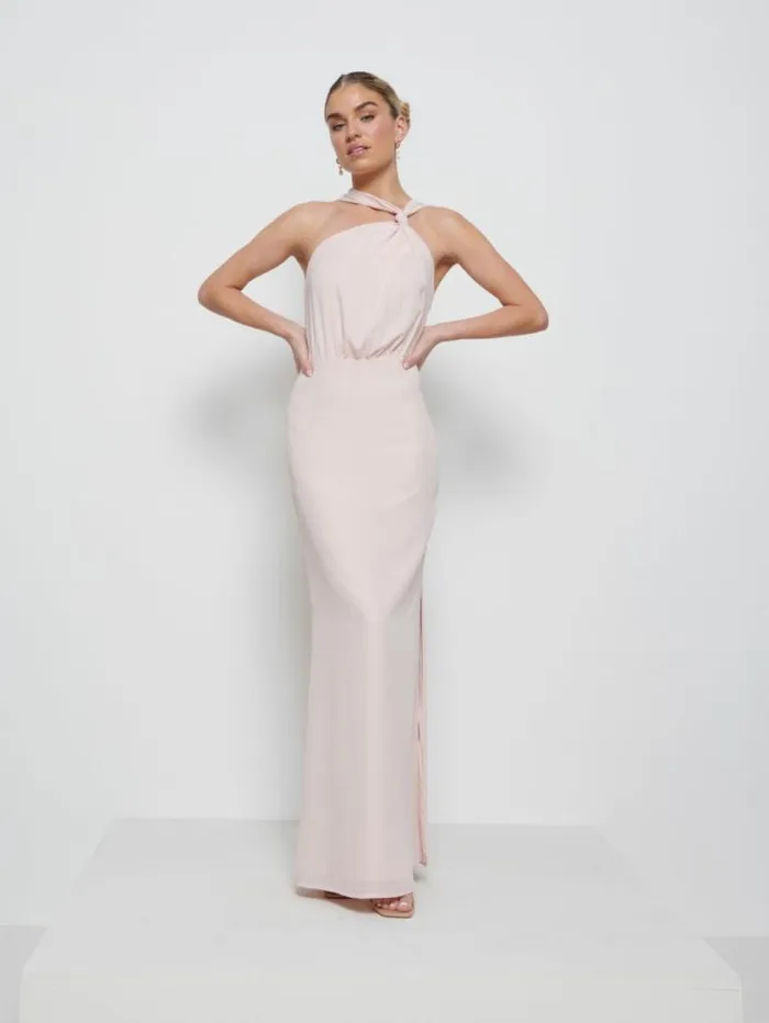 Pretty Lavish Chiffon Bridesmaid Dresses Milly Chiffon Bridesmaid Dress Blush 8211 Women