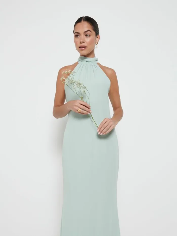 Pretty Lavish Chiffon Bridesmaid Dresses Odelle Chiffon Maxi Bridesmaid Dress Sage 8211 Women