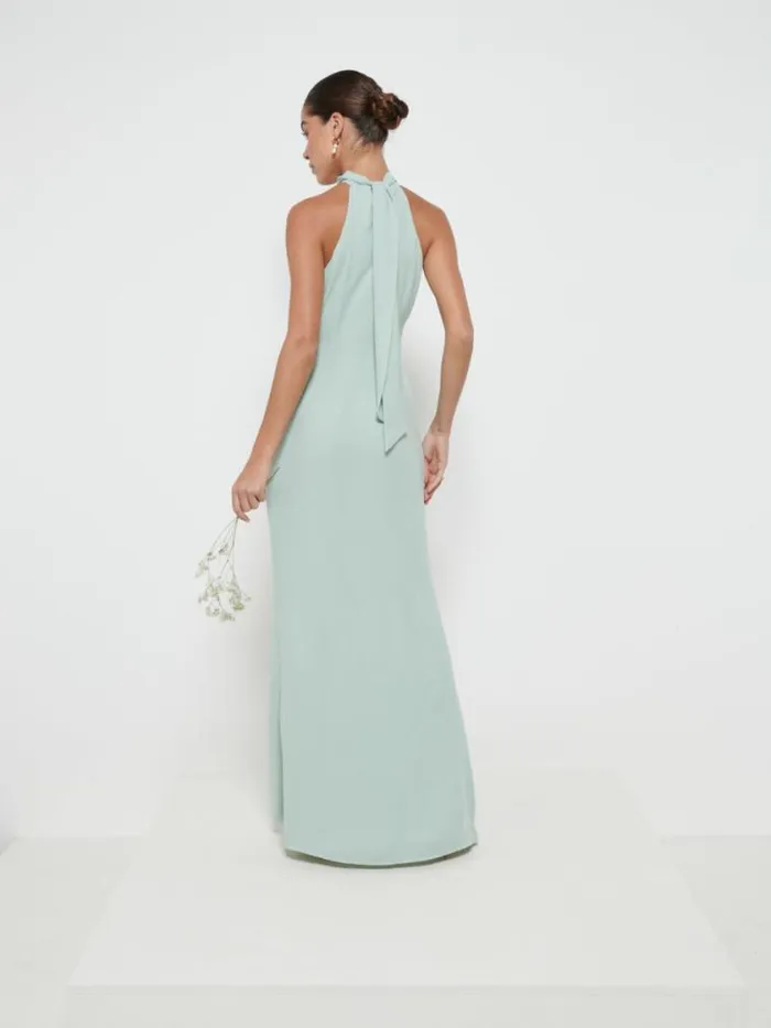 Pretty Lavish Chiffon Bridesmaid Dresses Odelle Chiffon Maxi Bridesmaid Dress Sage 8211 Women