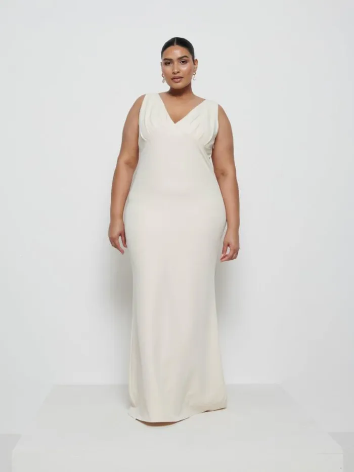 Pretty Lavish Crepe Bridesmaid Dresses Esmee Crepe Maxi Bridesmaid Dress Curve Champagne 8211 Women Pretty Lavish Crepe Bridesmaid Dresses Esmee Crepe Maxi Bridesmaid Dress Curve Champagne 8211 Women