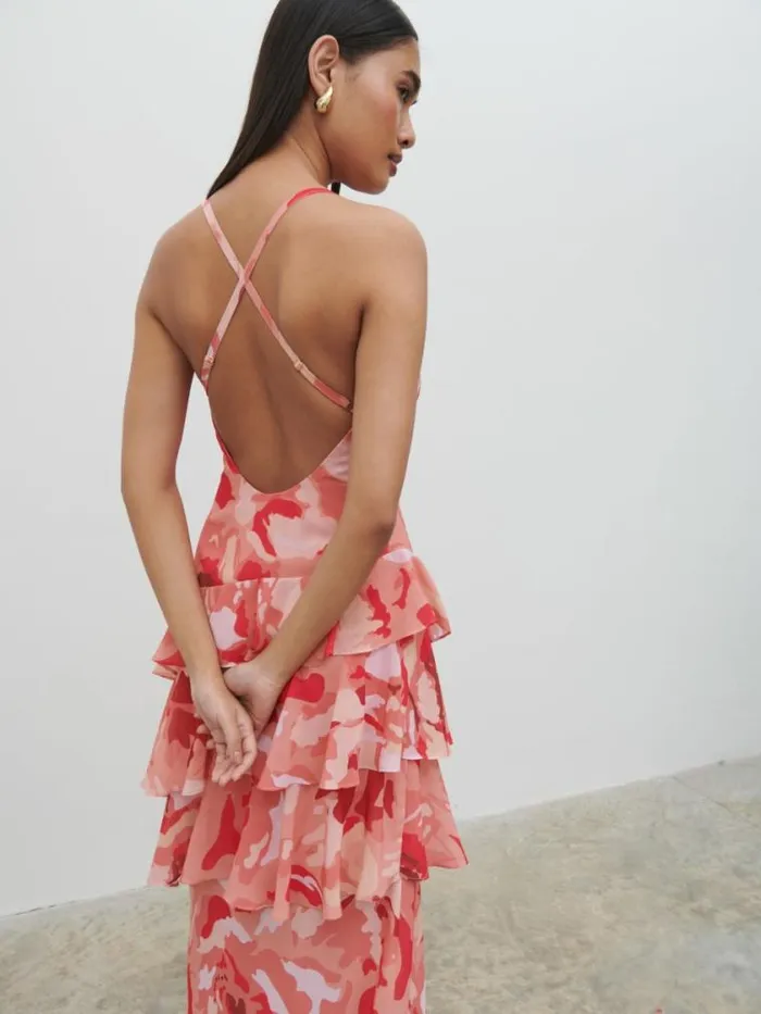 Pretty Lavish Dresses Hettie Maxi Dress Abstract Multi Floral 8211 Women