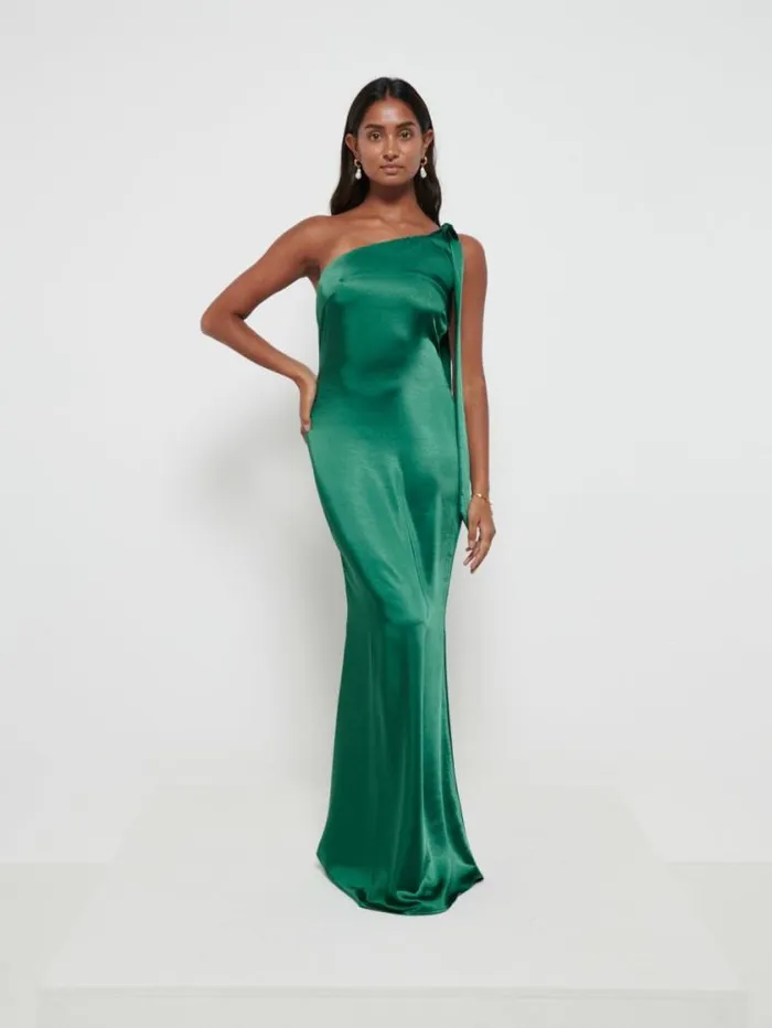 Pretty Lavish Satin Bridesmaid Dresses Amelia Tie Maxi Bridesmaid Dress Emerald 8211 Women Pretty Lavish Satin Bridesmaid Dresses Amelia Tie Maxi Bridesmaid Dress Emerald 8211 Women