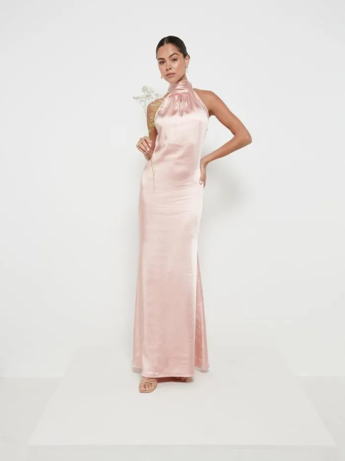 Pretty Lavish Satin Bridesmaid Dresses Odelle Maxi Bridesmaid Dress Blush 8211 Women Pretty Lavish Satin Bridesmaid Dresses Odelle Maxi Bridesmaid Dress Blush 8211 Women