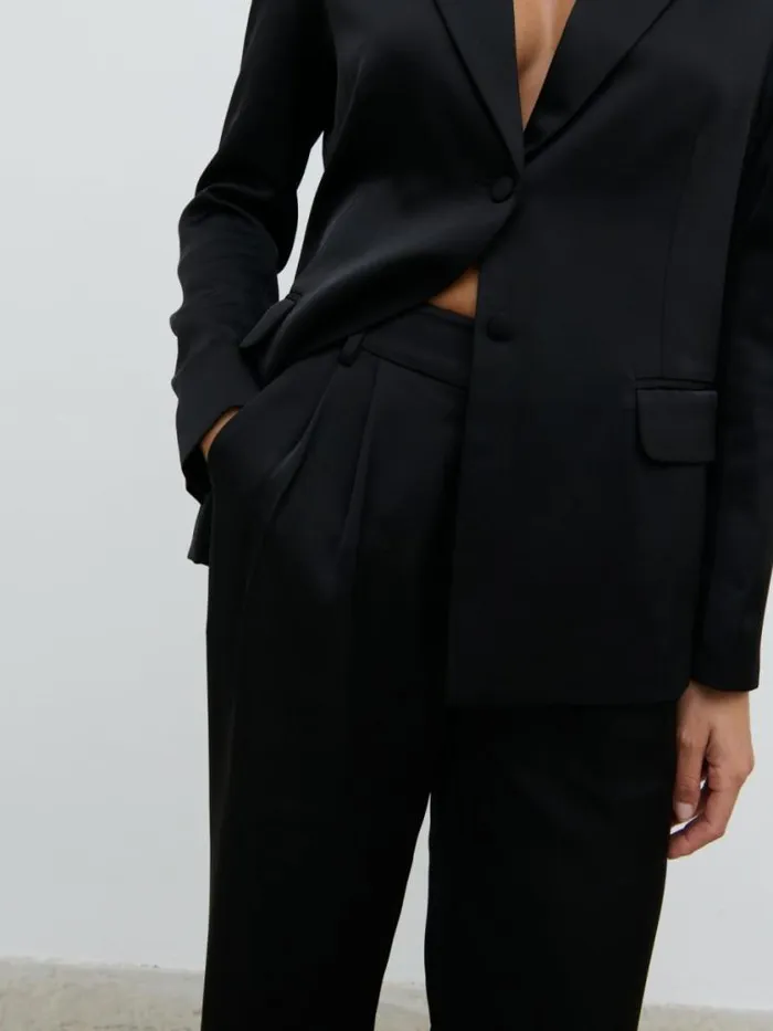 Pretty Lavish Sets Callie Suit Trousers Black 8211 Women