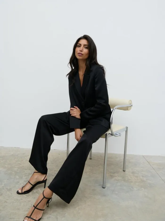 Pretty Lavish Sets Callie Suit Trousers Black 8211 Women