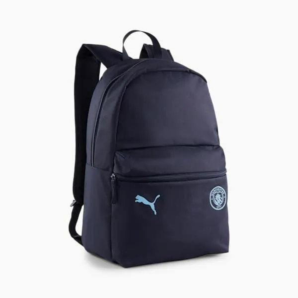 Puma Bags and Backpacks Manchester City FtblESSENTIALS Backpack Puma Navyteam Light Blue 8211 Women