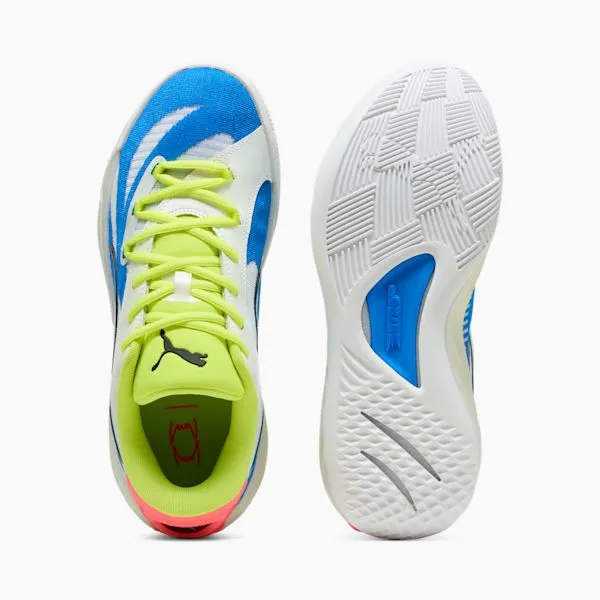 Puma Basketball AllPro NITRO 039s Basketball Shoes Puma Whiteyellow Alertpink Alert 8211 Men