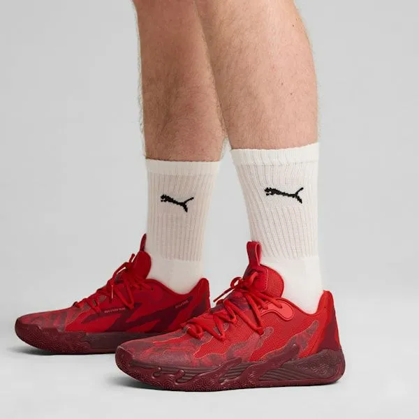 Puma Basketball PUMA X LAMELO BALL MB03 Lo Team 039s Basketball Shoes Team Regal Redfor All Time Red 8211 Men Puma Basketball PUMA X LAMELO BALL MB03 Lo Team 039s Basketball Shoes Team Regal Redfor All Time Red 8211 Men