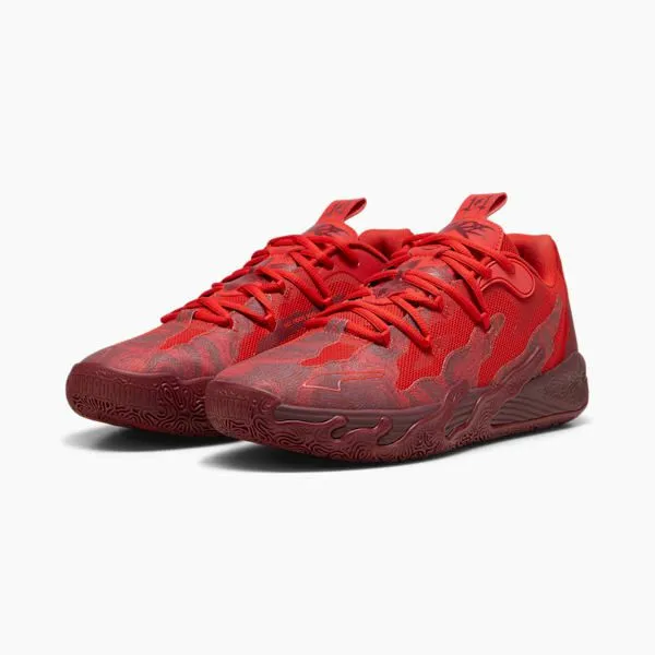 Puma Basketball PUMA X LAMELO BALL MB03 Lo Team 039s Basketball Shoes Team Regal Redfor All Time Red 8211 Men Puma Basketball PUMA X LAMELO BALL MB03 Lo Team 039s Basketball Shoes Team Regal Redfor All Time Red 8211 Men