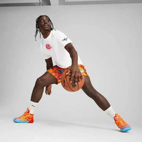 Puma Basketball PUMA X LAMELO BALL MB04 Phoenix 039s Basketball Shoes Puma Redorange Glowfluro Orange Pespurple Glimmer 8211 Men Puma Basketball PUMA X LAMELO BALL MB04 Phoenix 039s Basketball Shoes Puma Redorange Glowfluro Orange Pespurple Glimmer 8211 Men