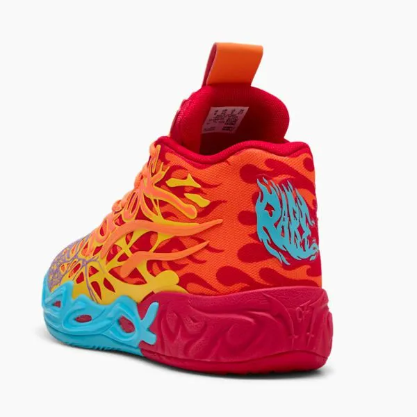 Puma Basketball PUMA X LAMELO BALL MB04 Phoenix 039s Basketball Shoes Puma Redorange Glowfluro Orange Pespurple Glimmer 8211 Men Puma Basketball PUMA X LAMELO BALL MB04 Phoenix 039s Basketball Shoes Puma Redorange Glowfluro Orange Pespurple Glimmer 8211 Men