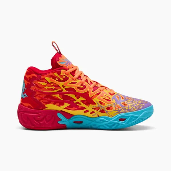 Puma Basketball PUMA X LAMELO BALL MB04 Phoenix 039s Basketball Shoes Puma Redorange Glowfluro Orange Pespurple Glimmer 8211 Men Puma Basketball PUMA X LAMELO BALL MB04 Phoenix 039s Basketball Shoes Puma Redorange Glowfluro Orange Pespurple Glimmer 8211 Men