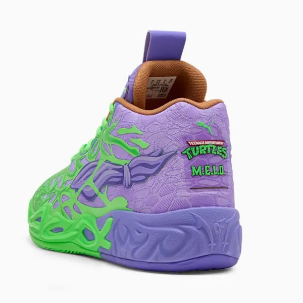 Puma Basketball PUMA X LAMELO BALL X TMNT MB04 Raphael And Donatello 039s Basketball Shoes Fluro Green Pespuma Reddark Amethyst 8211 Men Puma Basketball PUMA X LAMELO BALL X TMNT MB04 Raphael And Donatello 039s Basketball Shoes Fluro Green Pespuma Reddark Amethyst 8211 Men