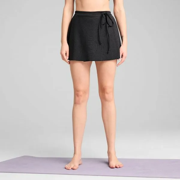 Puma Dresses and Skirts MOVE CLOUDSPUN 039s AllOver Print Wrap Skirt Puma Black 8211 Women