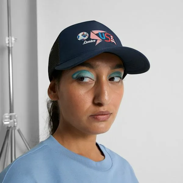 Puma Hats and Beanies CONMEBOL Copa Amrica 03924 Soccer Trucker Hat Club Navyusa 8211 Women Puma Hats and Beanies CONMEBOL Copa Amrica 03924 Soccer Trucker Hat Club Navyusa 8211 Women