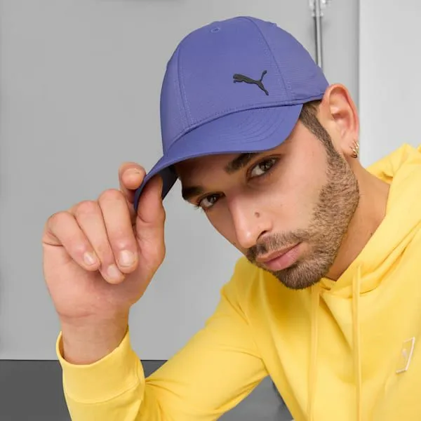 Puma Hats and Beanies Force 30 Stretch Fit Cap Medium Blue 8211 Women